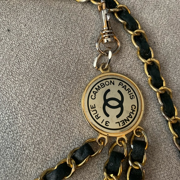 Chanel 31 rue cambon Paris iconic vintage chain belt 1954 series good condition - Picture 7 of 11